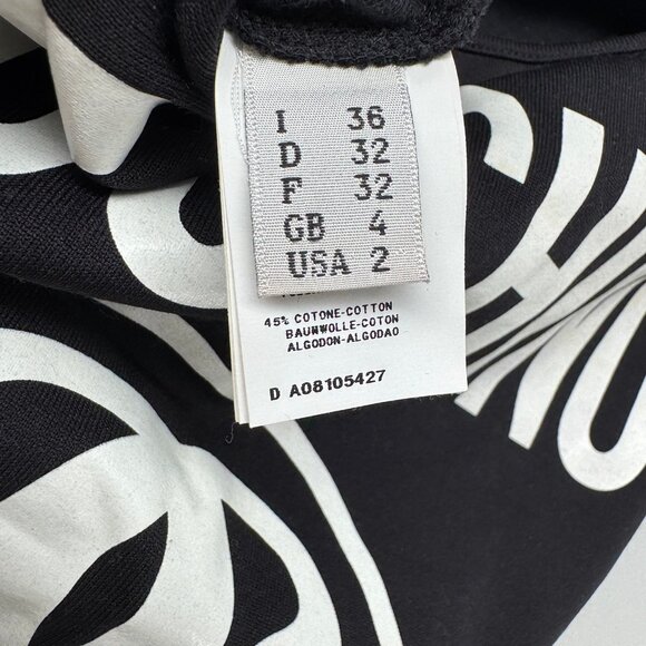 Moschino Couture Milano Logo Tank Top – Size IT 36 (US 2) - Picture 3 of 5